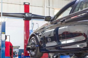 Tesla body shop Dubai